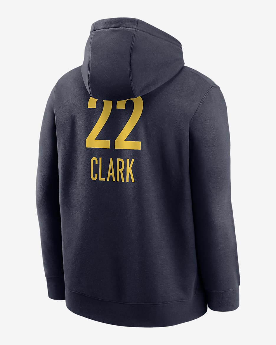 Caitlin Clark Indiana Fever Club Fleece Nike WNBA Pullover Hoodie